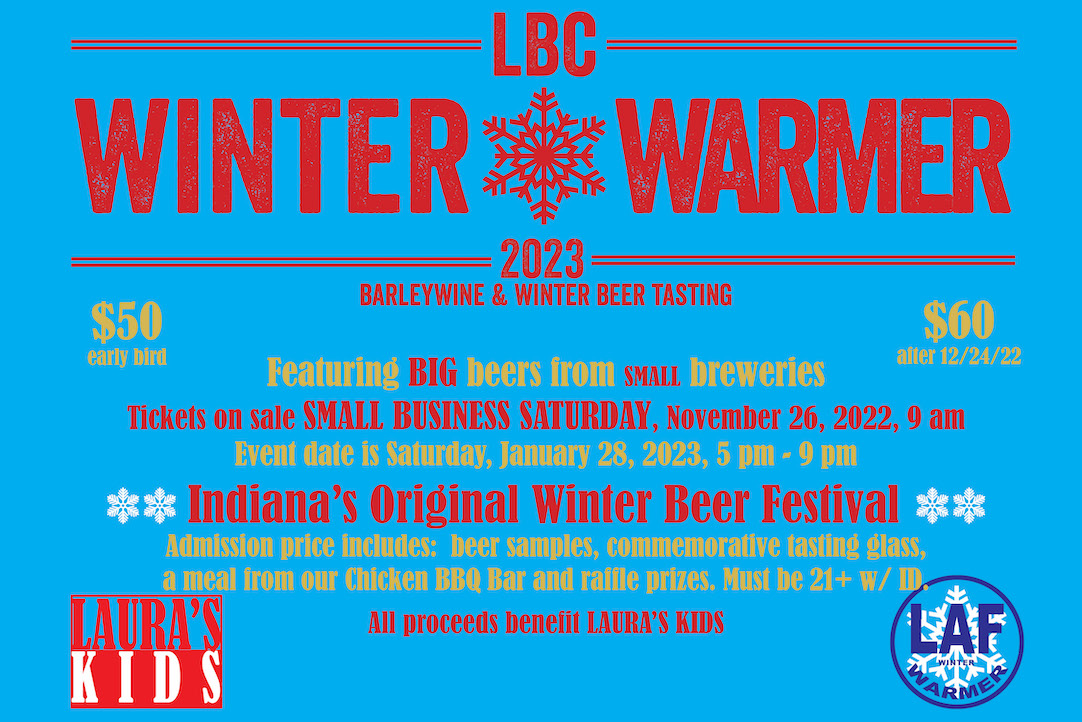 lbc winter warmer tickets on sale november 26, 11 am